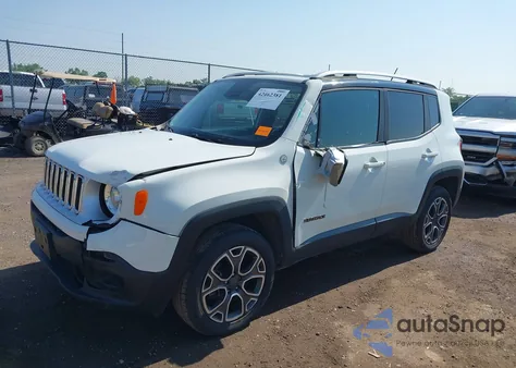 2016 Jeep Renegade Limited из США, поврежденный, VIN ZACCJBDTXGPE09198